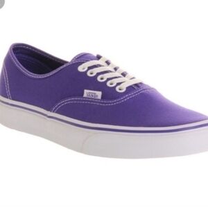Vans purple sneakers M 7.5‎ W 9